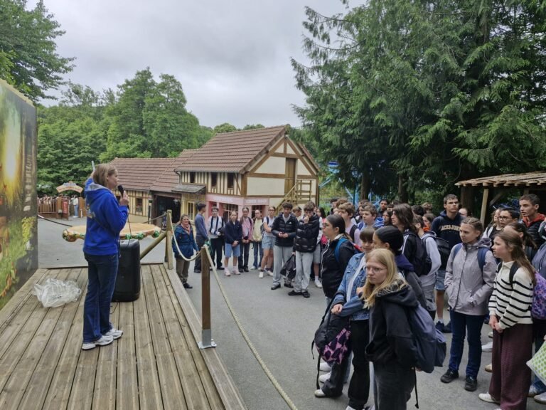 Une journée mémorable au Parc Ange Michel pour les élèves de 3ème